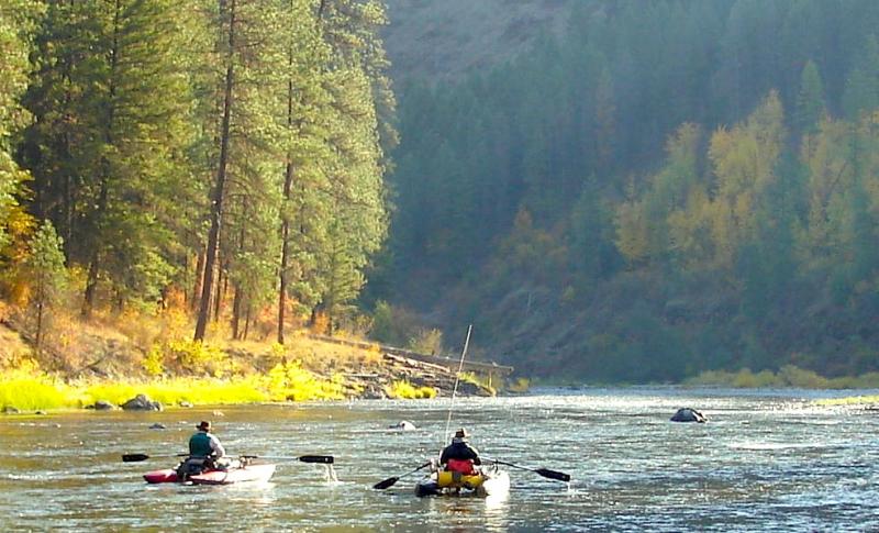 The scenic Grande Ronde River